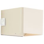 Brilliant Iseo Wandleuchte Plastik Beige 4W 300lm - 830 Warmweiß | IP44 - Außenbeleuchtung - Bewegungs- und Lichtsensor - USB Wiederaufladbar