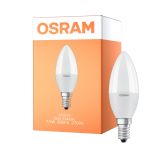 Osram LED Star Classic E14 Kerze Matt 7.5W 806lm - 827 Extra Warmweiß | Ersatz Für 60W