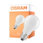 Osram Classic LED E27 Birne Fadenlampe Matt 5.7W 1055lm - 827 Extra Warmweiß | Dimmbar - Ersatz Für 75W