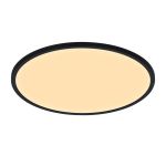 Nordlux LED-Wand- und Deckenleuchte Oja 60 38W 830 3000lm Schwarz IP20 | 3-Stufen Dimmbar - Warmweiß