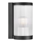 Nordlux Coupar Wandleuchte Aluminium Schwarz | IP54 - Geeignet für E27