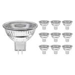 Mehrfachpackung 10x Noxion LED-Spot GU5.3 MR16 4.4W 345lm 60D - 827 Extra Warmweiß | Dimmbar - Ersatz für 35W