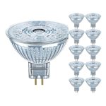 Mehrfachpackung 10x Ledvance Performance LED-Spot Reflektor GU5.3 MR16 5W 345lm 36D - 927 Extra Warmweiß | Höchste Farbwiedergabe - Dimmbar - Ersatz für 35W
