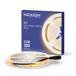 Noxion LED-Streifen Naga 5 Meter IP20 COB/320 24V 8W/m 927 /8mm/50mm + DC Kabel