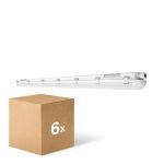 Mehrfachpackung 6x Ledvance LED Feuchtraumleuchte Feuchtigkeitsdicht 46W 6400lm - 865 Tageslichtweiß | 150cm