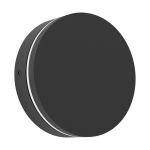 Eglo Wandleuchte Pedersano Aluminium Schwarz 8W 800lm - 827-840-865 CCT | IP44
