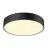 SLV Medo Pro 40 Wand und Deckenleuchte Aluminium Schwarz Rund 19W 2650lm - 930-940 CCT | IP50 - Höchste Farbwiedergabe - Dali Dimmbar 