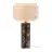 DFTP by Nordlux Tischlampe Takai Marmor und Textil Beige | Geeignet für 1x E27