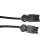 Noxion GST - Kompatibel Verlängerungskabel Schwarz - Männlich + Weiblich - 5m - 3 pole 1,5mm2