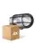 Mehrfachpackung 4x D'Lite Wandleuchte Ecco Schwarz Oval | IP44 - Geeignet für 1x E27