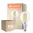 Mehrfachpackung 10x Ledvance Classic LED E14 Birne Fadenlampe Klar 3.4W 470lm - 827 Extra Warmweiß | Ersatz Für 40W