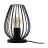 Eglo Tischlampe Newtown Stahl Schwarz | IP20 - Geeignet für 1x E27 