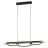 Eglo Pendelleuchte Boyal Holz Schwarz, Braun 40.5W 3600lm - 830 Warmweiß | Dimmbar