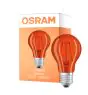 Osram LED Star Classic Decor E27 Birne Fadenlampe Matt 2.5W 160lm - Orange | Ersatz Für 17W