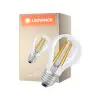 Ledvance Classic LED E27 Birne Fadenlampe Klar 3.8W 806lm - 827 Extra Warmweiß | Ersatz Für 60W