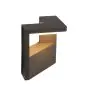 Ansell LED Wall Light Arco Graphite 11W 643lm - 840 Cool White | IP54