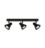 Nordlux Eik 3 Spot Metall Schwarz | Geeignet für 3x GU10