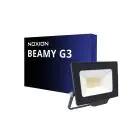 Noxion LED-Scheinwerfer Beamy G3.1 Schwarz 20W 2200lm 100D - 840 Kaltweiß | IP65 - Symmetrisch 