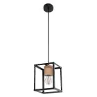 Ledvance Decor Nairobi Stahl Pendelleuchte Schwarz | Geeignet für E27