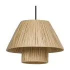Ledvance Decor Bamboo Papier/Stahl Hut 280 Braun | Geeignet für E27