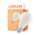 Osram Classic LED E27 Birne Fadenlampe Matt 3.8W 806lm Ultra Efficiency - 840 Kaltweiß | Ersatz Für 60W