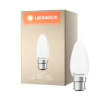 Ledvance Classic LED B22 Kerze Matt 3.4W 470lm - 827 Extra Warmweiß | Ersatz Für 40W