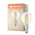 Ledvance Classic LED E14 Birne Fadenlampe Klar 3.4W 470lm - 827 Extra Warmweiß | Ersatz Für 40W