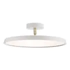 DFTP by Nordlux LED Pendelleuchte Kaito Metall Weiß 24W 1840lm - 830 Warmweiß | Dimmbar
