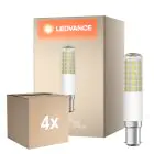 Mehrfachpackung 4x Ledvance Special T Slim LED B15d Röhre one-handed Klar 8W 1055lm - 827 Extra Warmweiß | Dimmbar - Ersatz Für 75W