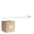 Mehrfachpackung 4x Ledvance LED Feuchtraumleuchte 33W 3960lm - 840 Kaltweiß | 120cm