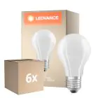 Mehrfachpackung 6x Osram Classic LED E27 Birne Fadenlampe Matt 11W 1521lm - 840 Kaltweiß | Dimmbar - Ersatz Für 100W