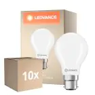 Mehrfachpackung 10x Ledvance Classic LED B22 Birne Matt 5.9W 806lm - 827 Extra Warmweiß | Ersatz Für 60W